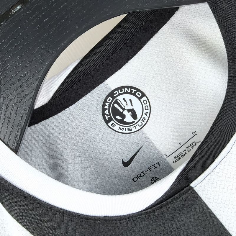 Camiseta Corinthians III 24/25 - Branco e Preto