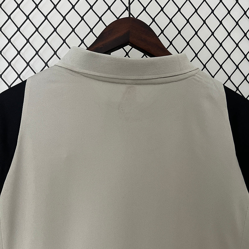 Camiseta Flamengo Treino 24/25 Cinza Polo