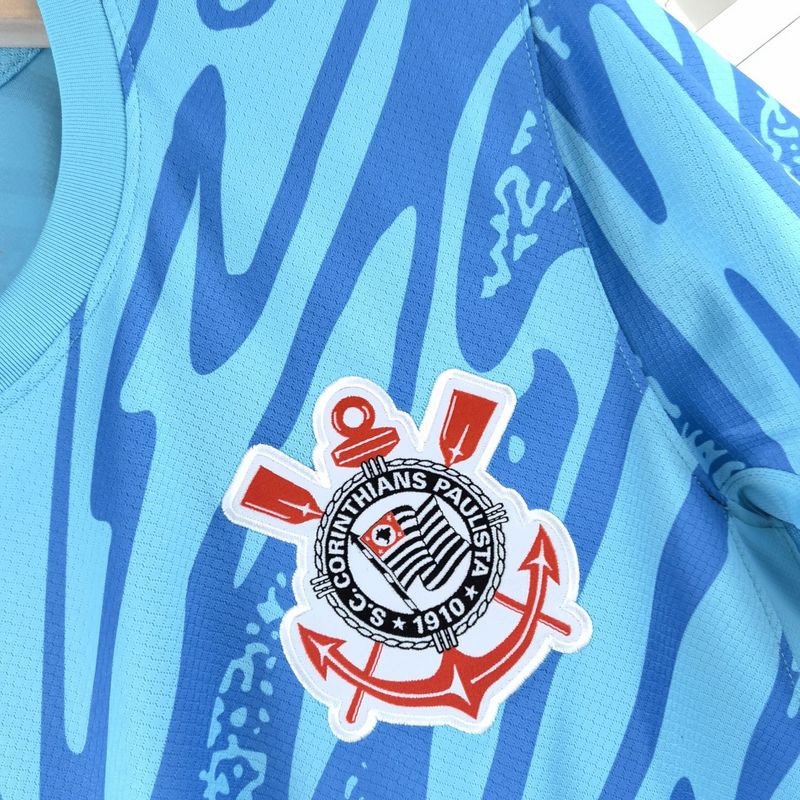 Camiseta Corinthians Goleiro 24/25 - Azul