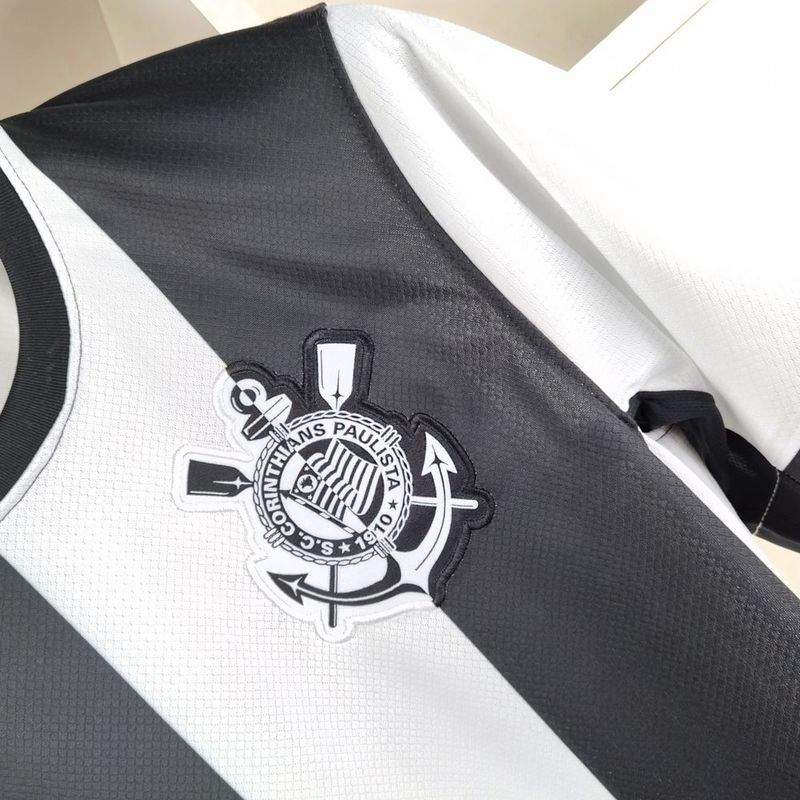 Camiseta Corinthians III 24/25 - Branco e Preto