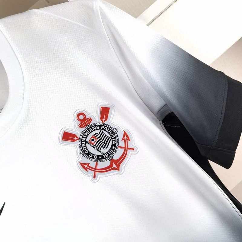 Camiseta do Corinthians I 24/25 - Preto e Branco