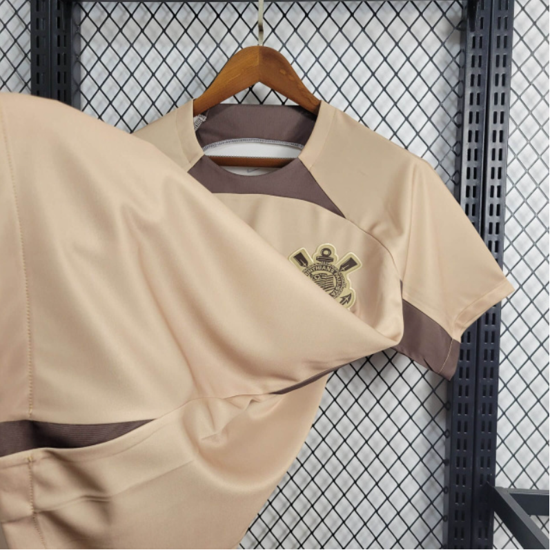 Camiseta 24/25 Corinthians Treino Bege