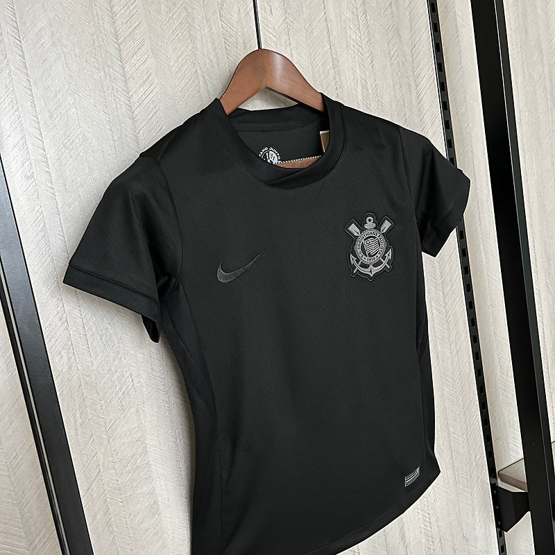 Camiseta Feminina Corinthians ll 24/25 Preto