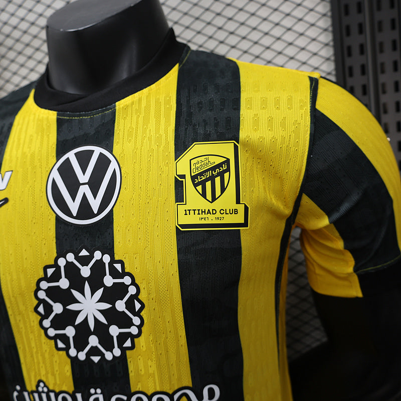 Camiseta Al Ittihad 25/26 Versión Jugador Primera Equipación