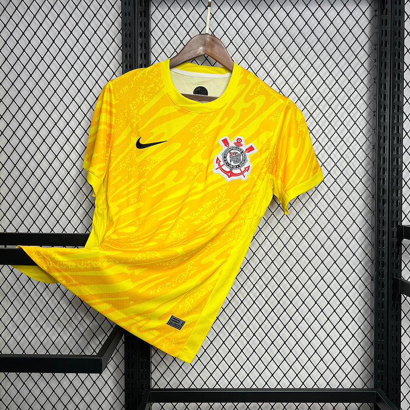 Camiseta 24/25 Corinthians Goleiro - Amarelo