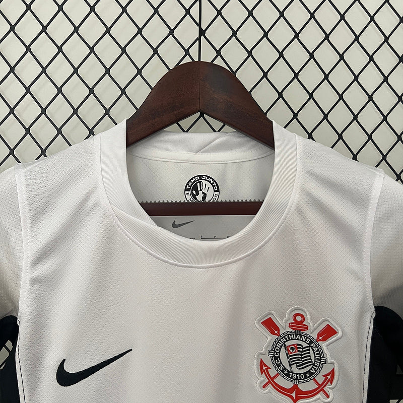 Camiseta Feminina Corinthians l 24/25 Branco