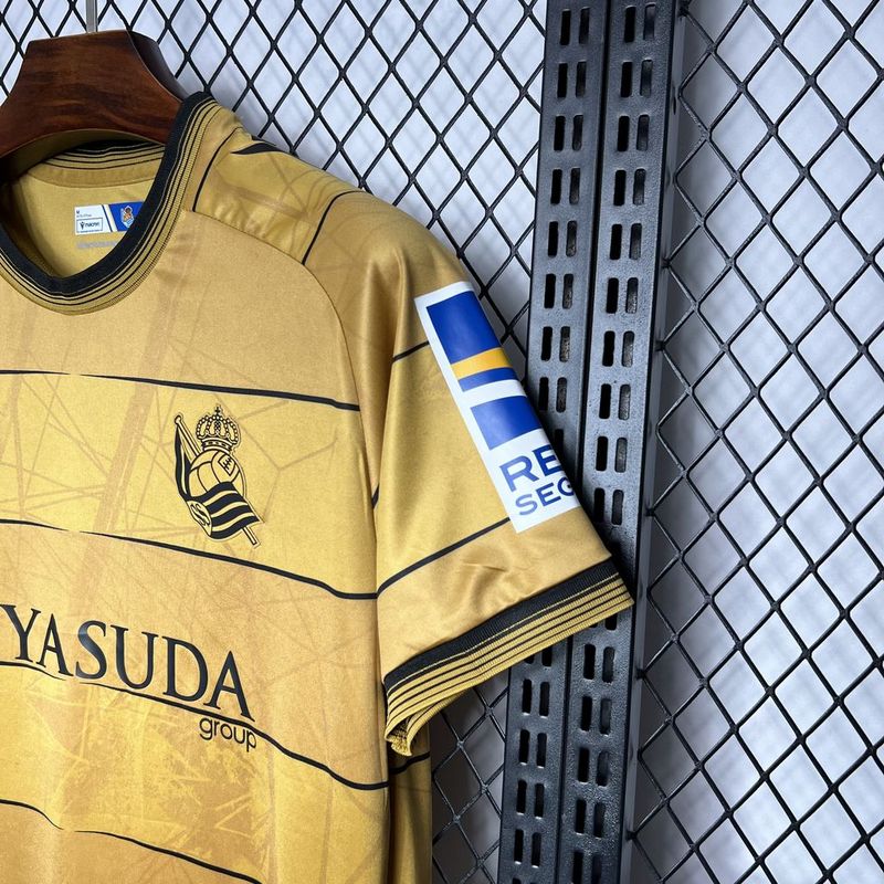 Camiseta Real Sociedade II 24/25 - Amarelo