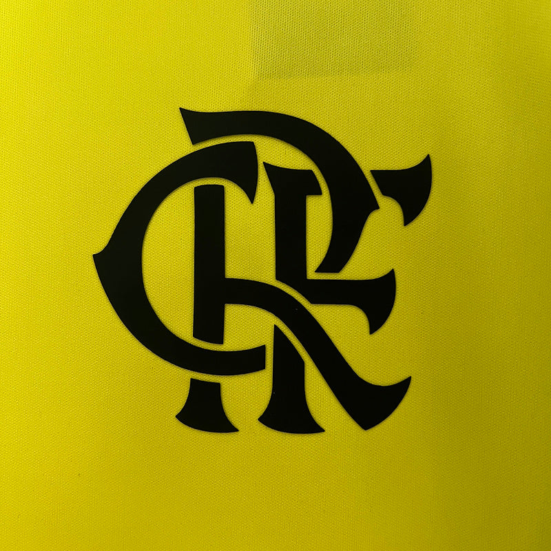 Camiseta Flamengo Treino 24/25 Amarelo