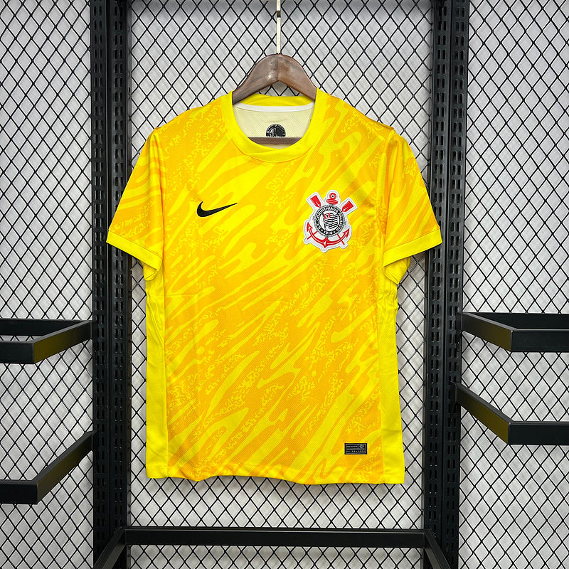 Camiseta 24/25 Corinthians Goleiro - Amarelo