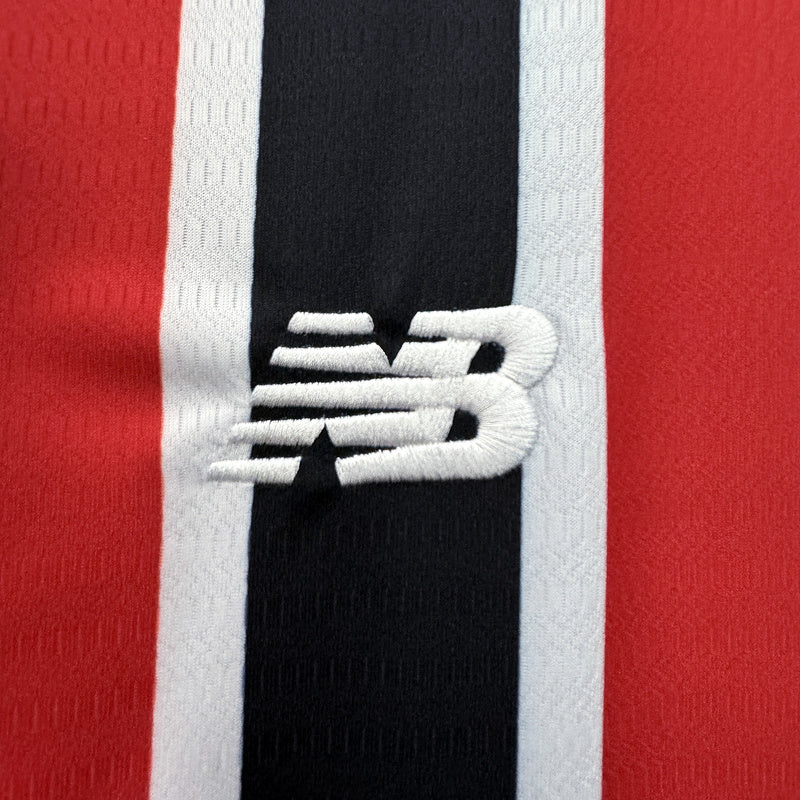 Camiseta Feminina do São Paulo Segunda Equipación II 24/25 - Listrada