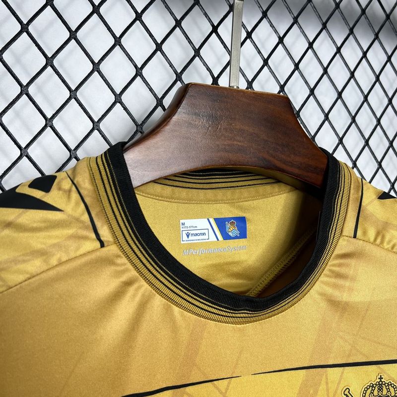 Camiseta Real Sociedade II 24/25 - Amarelo