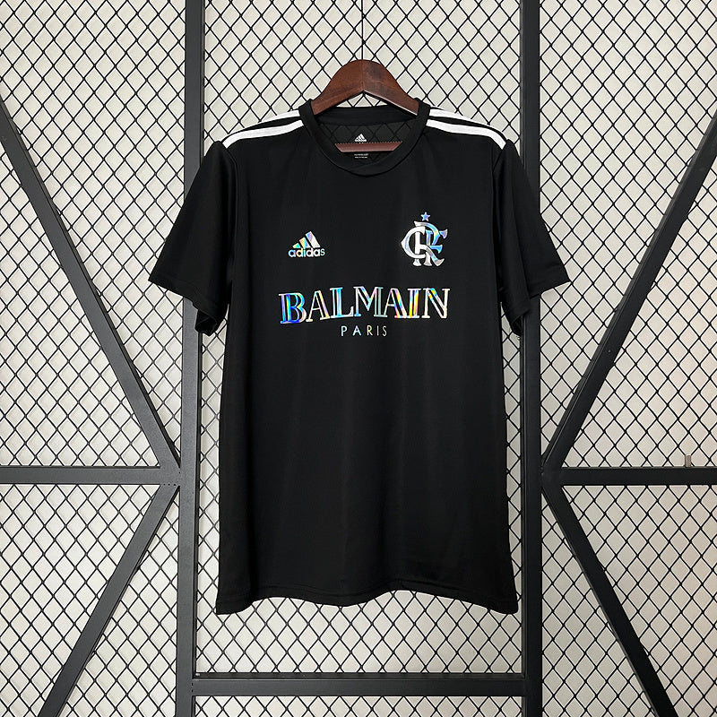 Camiseta do Flamengo 24/25 Balmain - Preto