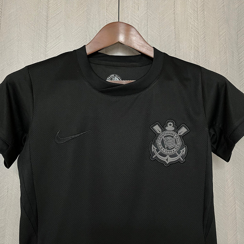 Camiseta Feminina Corinthians ll 24/25 Preto