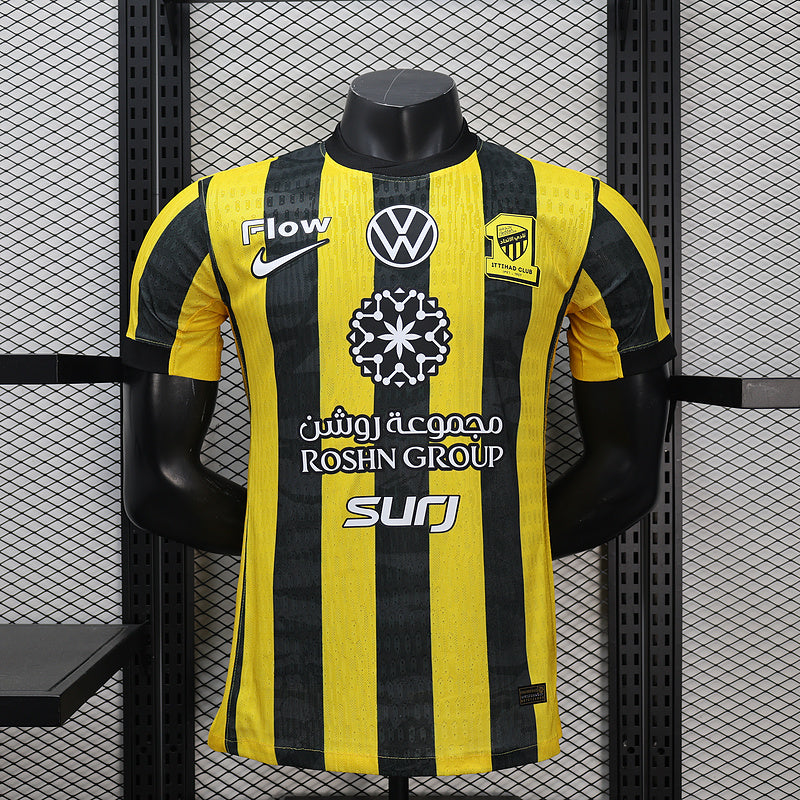 Camiseta Al Ittihad 25/26 Versión Jugador Primera Equipación