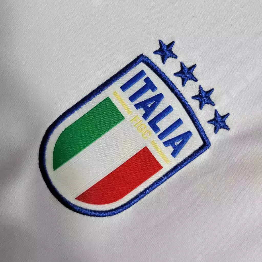 Camiseta Italia Mujer 24/25 Segunda Equipación White
