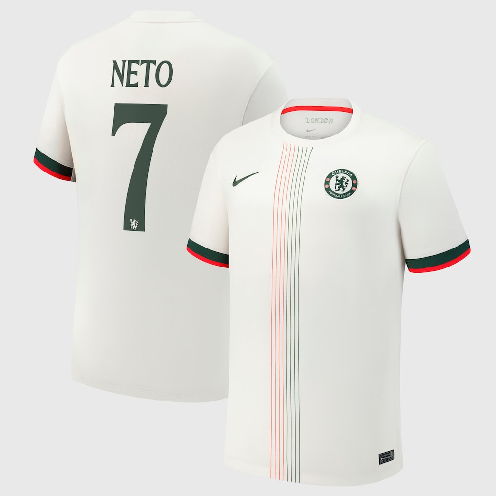Camiseta Chelsea 25/26 Segunda Equipación #7 NETO