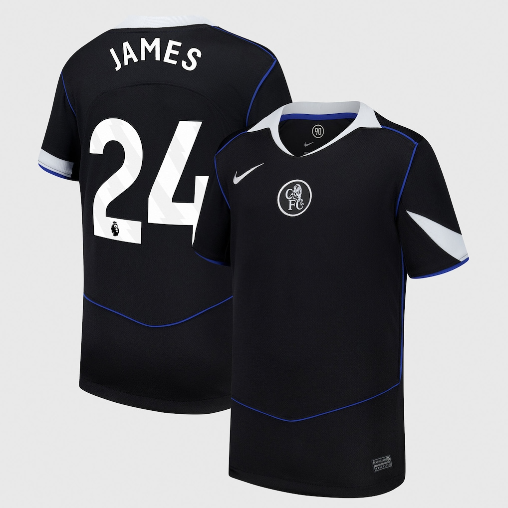 Camiseta Chelsea 25/26 Tercera Equipación #24 JAMES