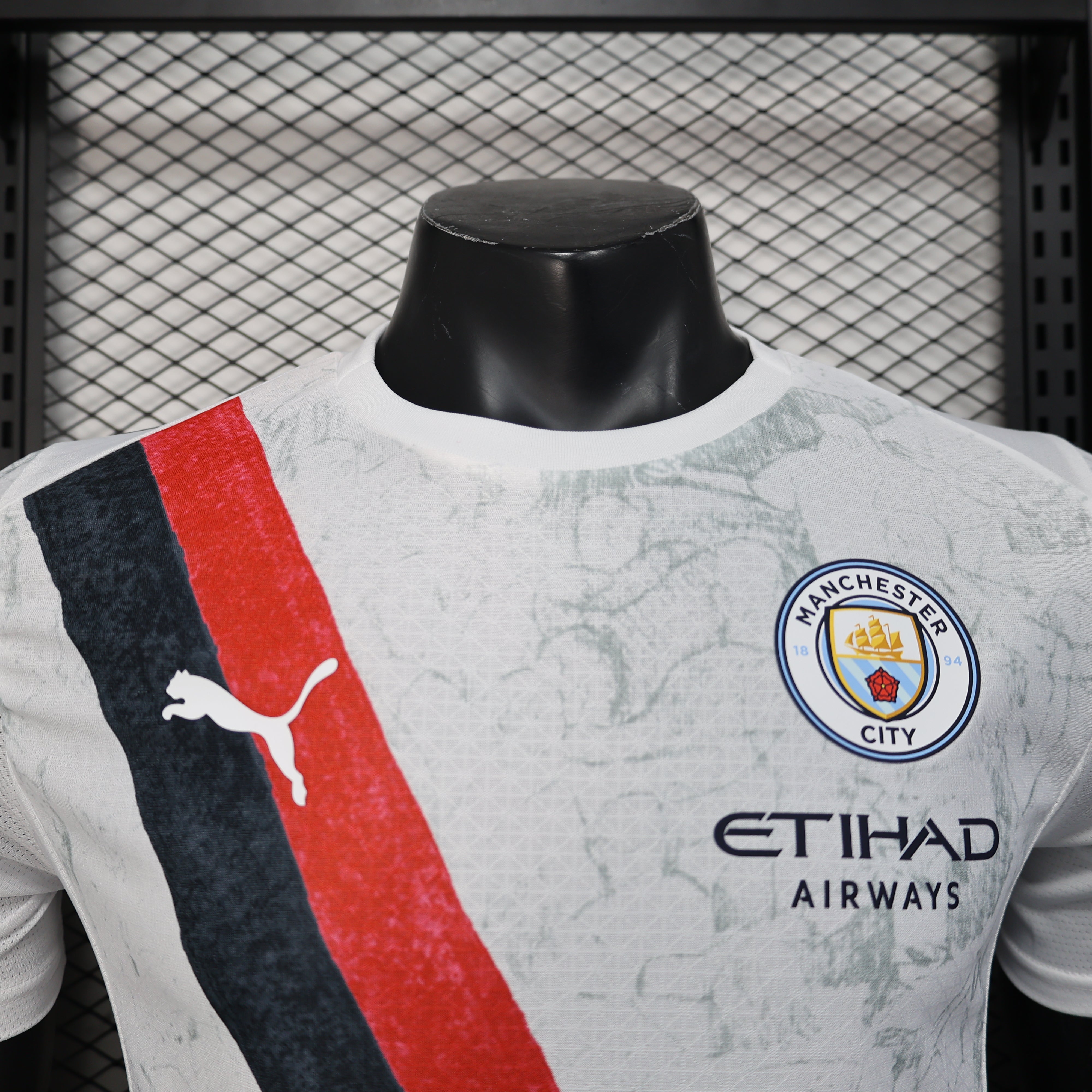 Camiseta Manchester City 25/26 Versión Jugador Segunda Equipación