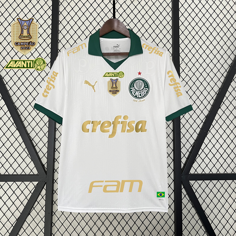 Camiseta 2024∕25 Palmeiras Segunda Equipación +All sponsors