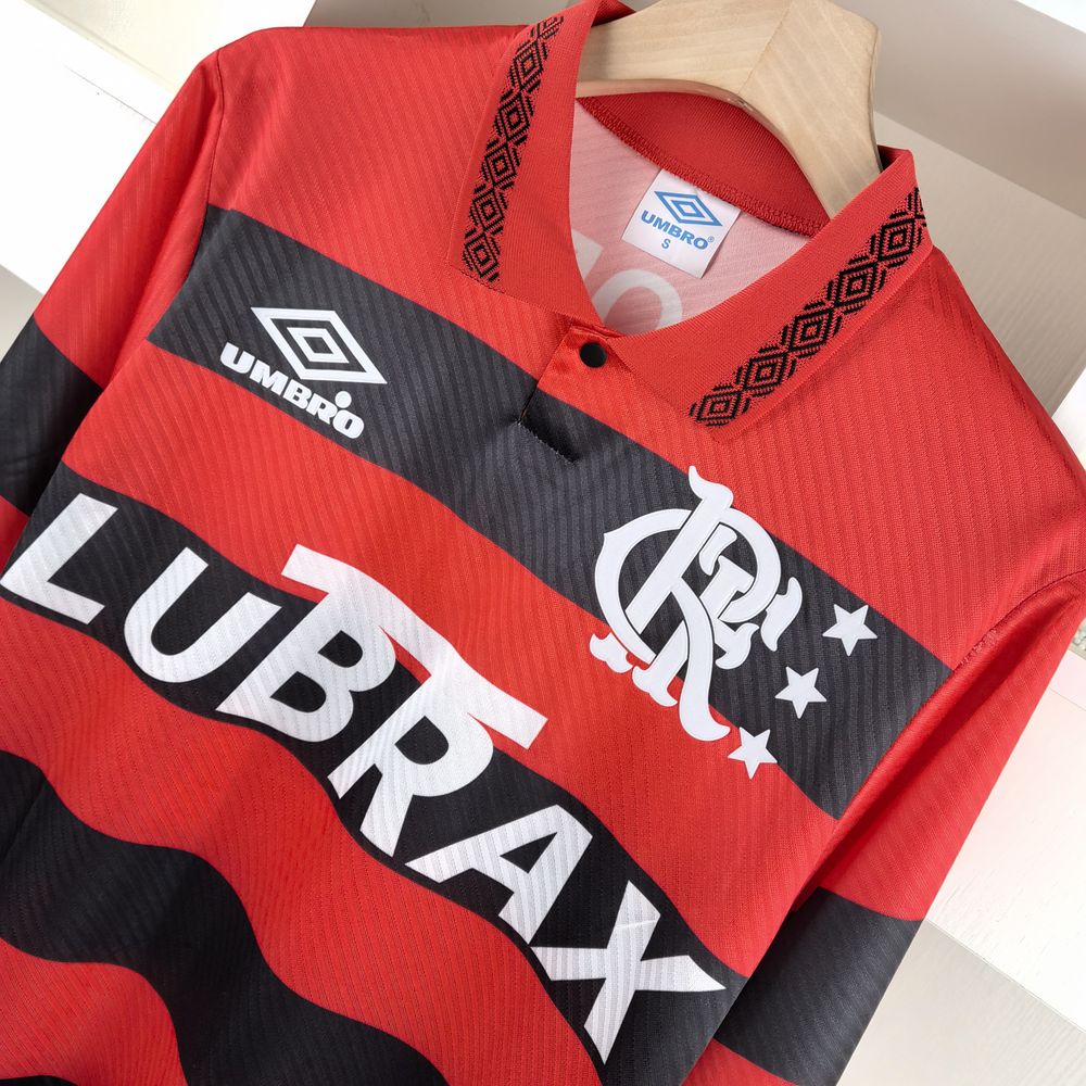 Camiseta Flamengo Retrô 1994 Manga Larga