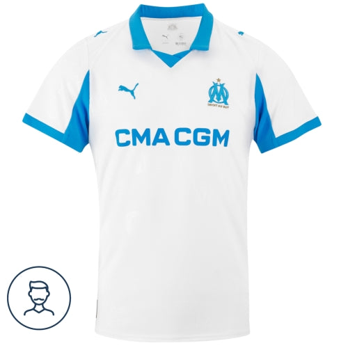 Camiseta Marseille 25/26 Primera Equipación #23 Højbjerg