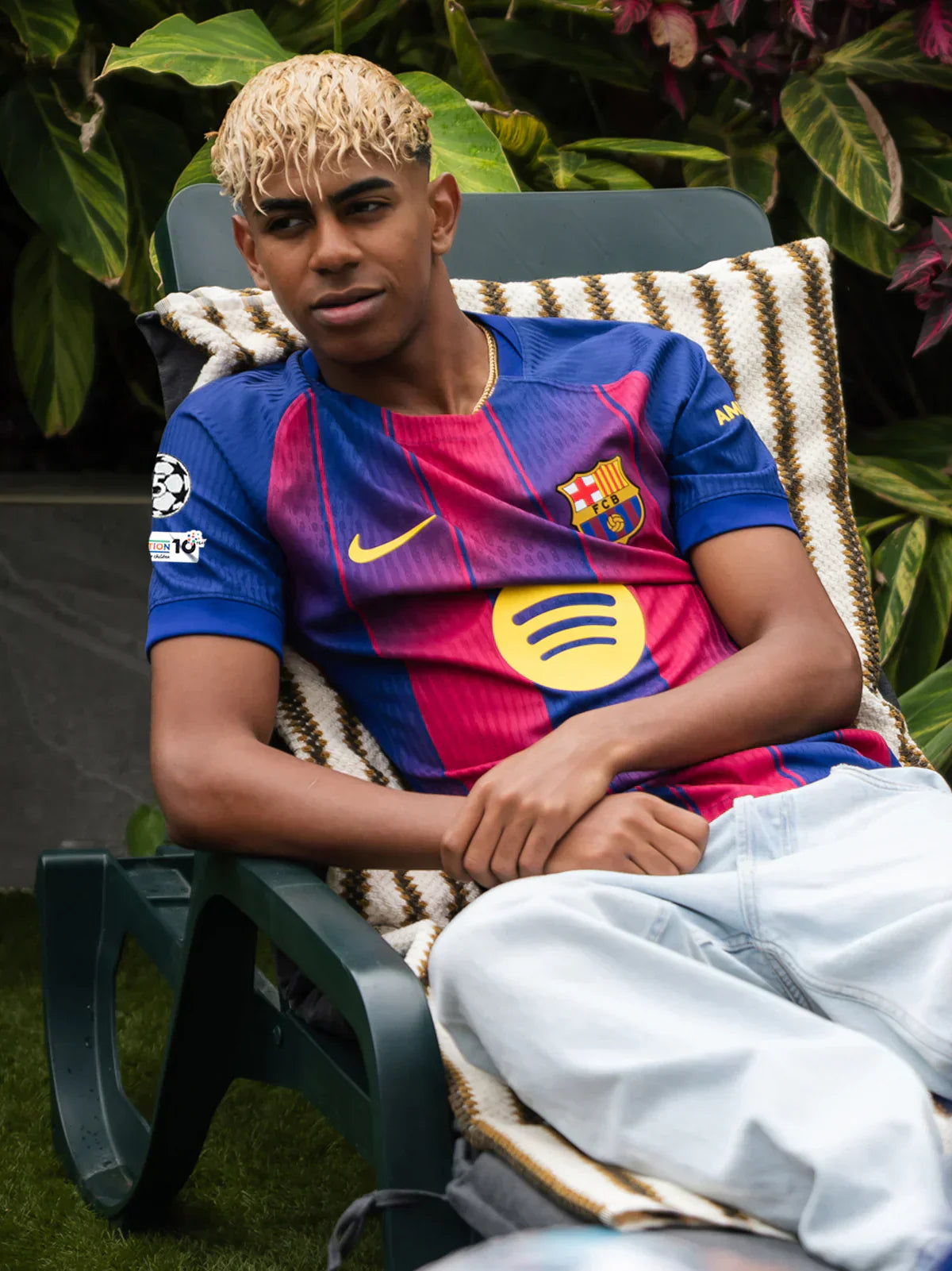 Camiseta Barcelona 25/26 Primera Equipación Versión Jugador