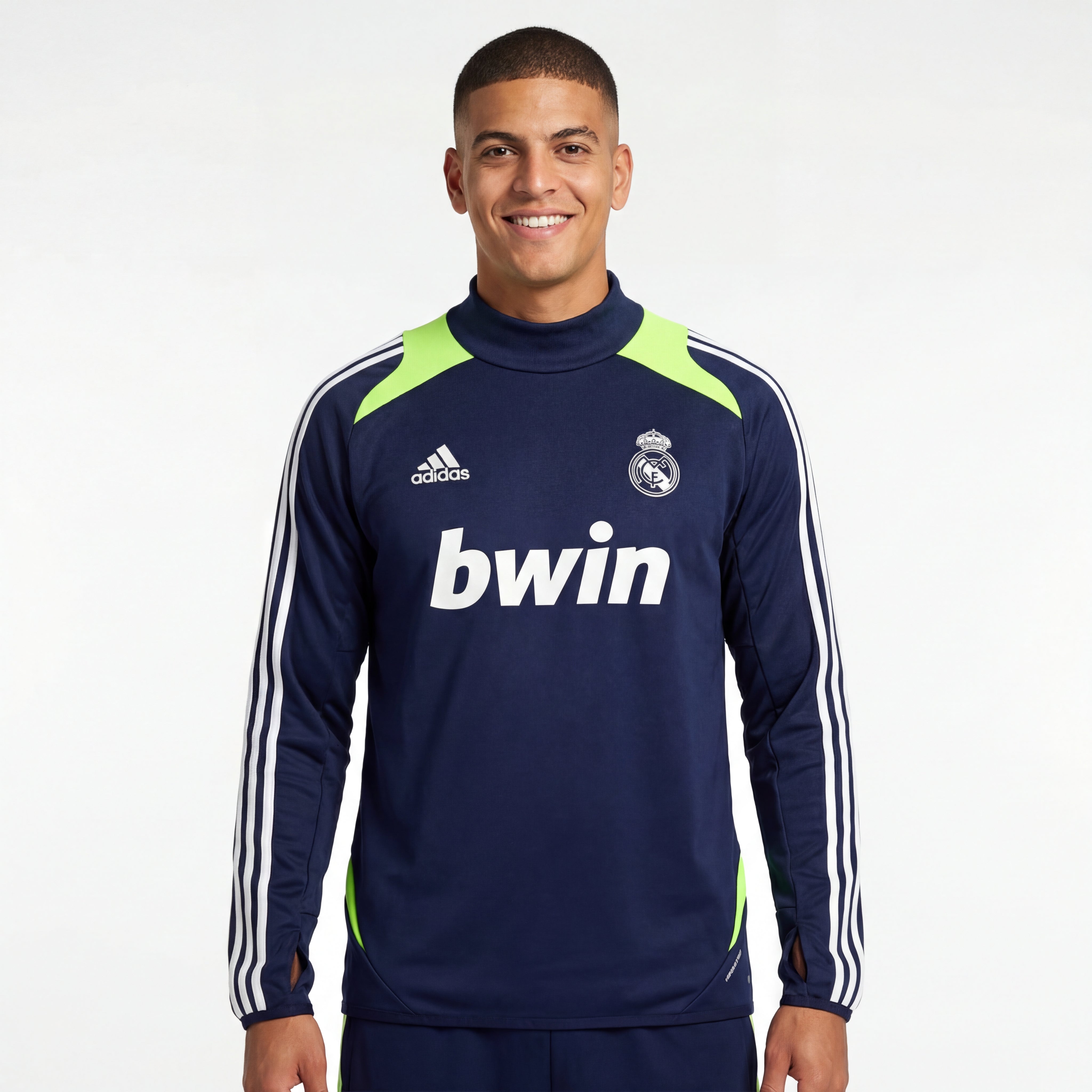 Real Madrid Manga Larga Entrenamiento suit 2012-13 Retro