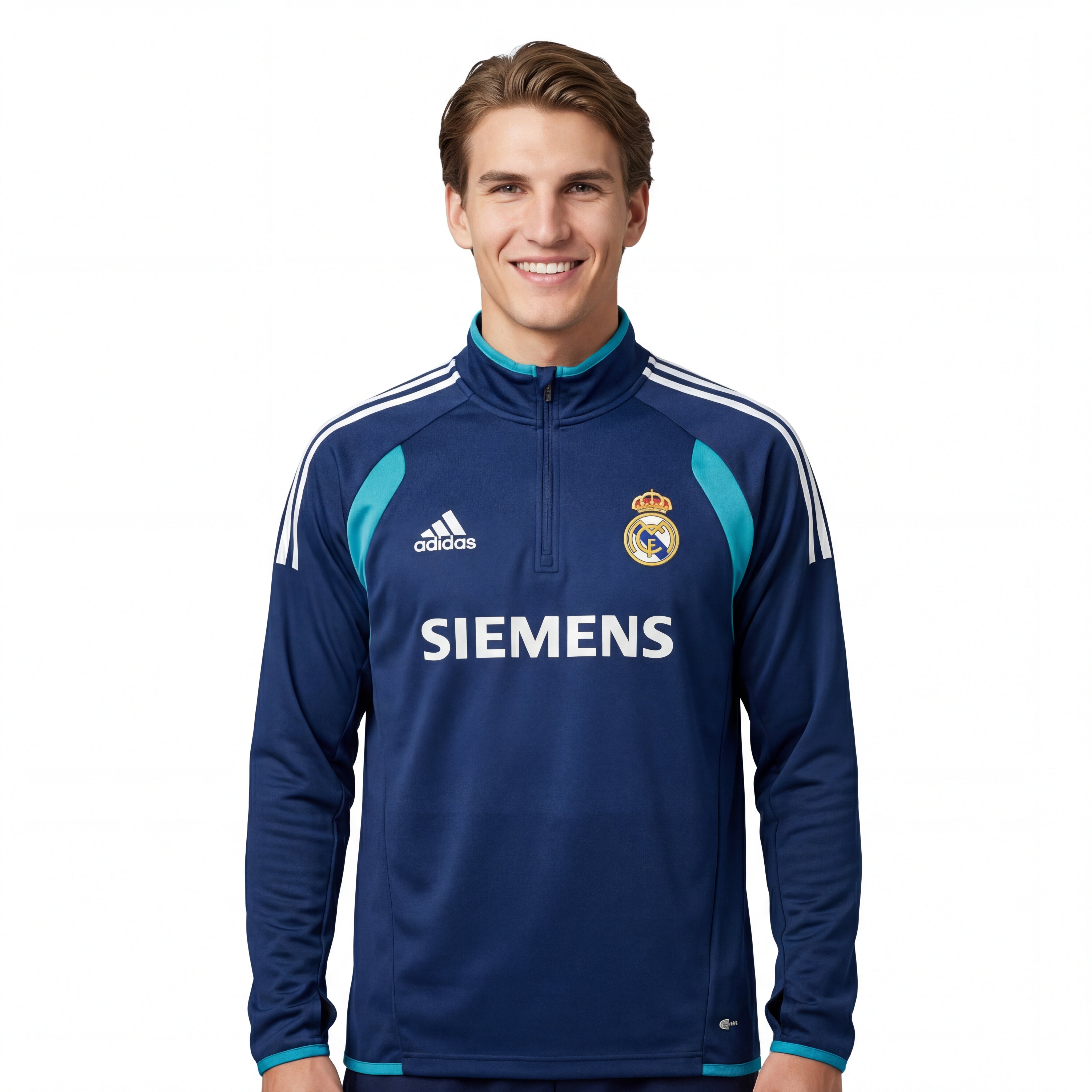 Real Madrid Manga Larga Entrenamiento suit 2005-06 Retro