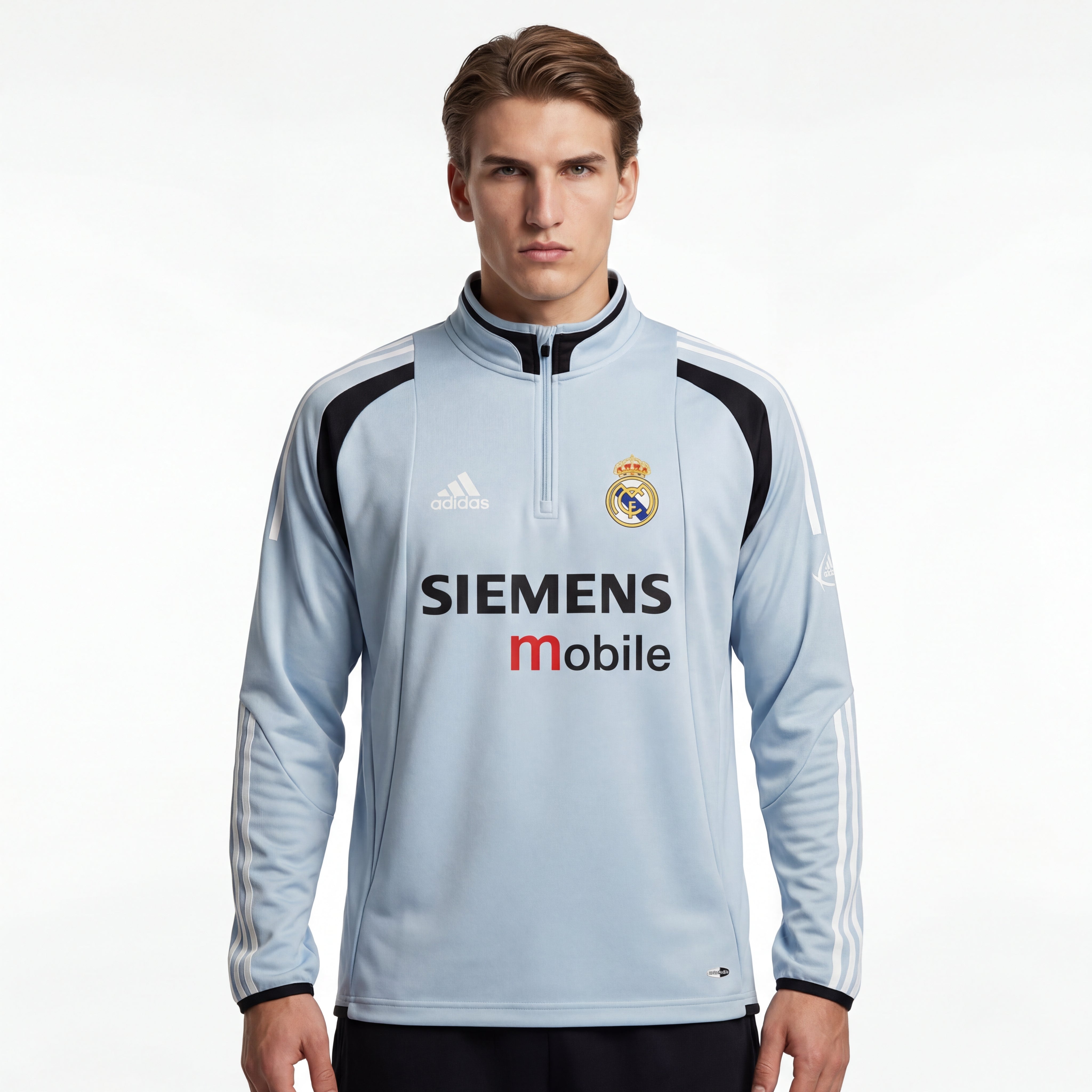 Real Madrid Manga Larga Entrenamiento suit 2004-05 Retro