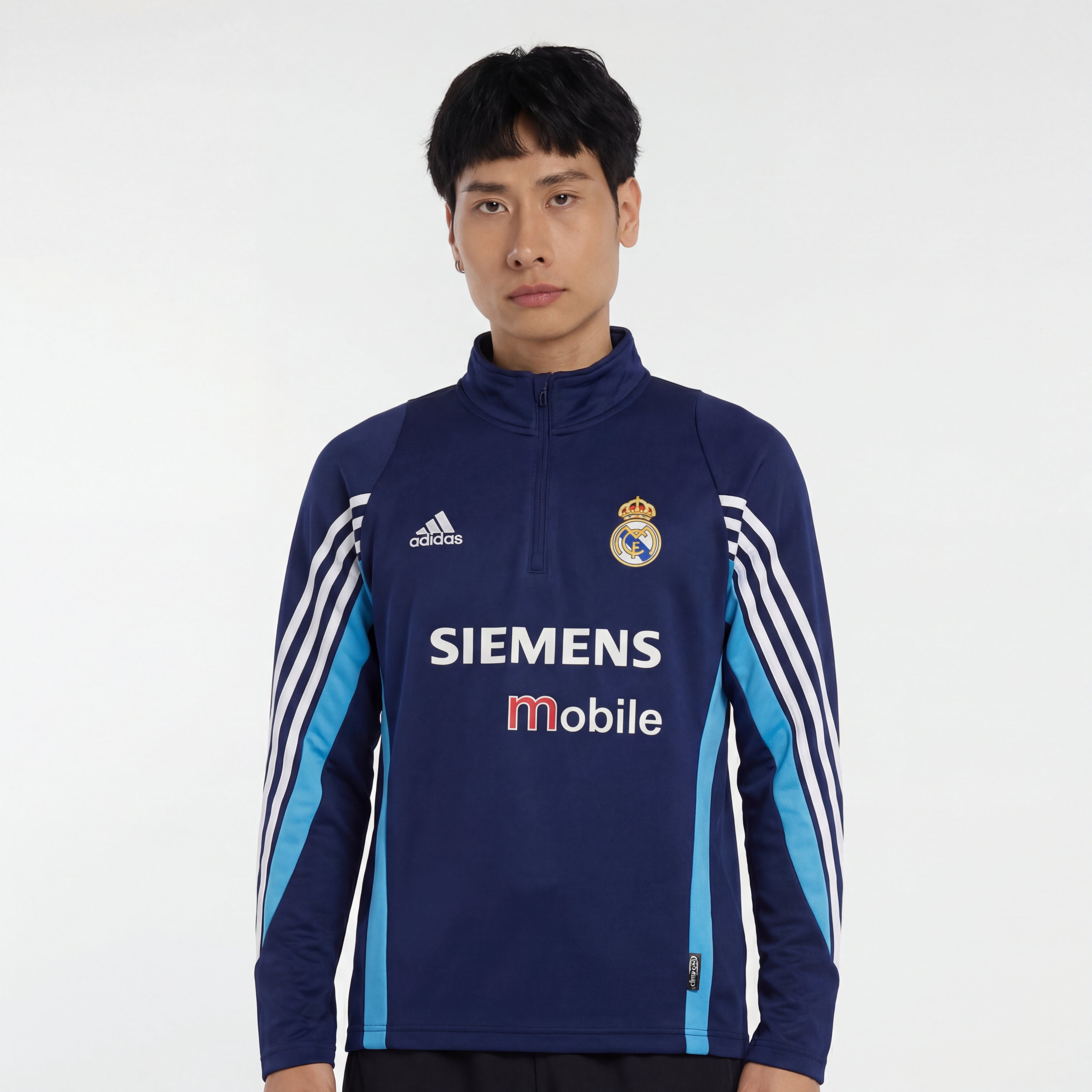 Real Madrid Manga Larga Entrenamiento suit 2003-04 Retro