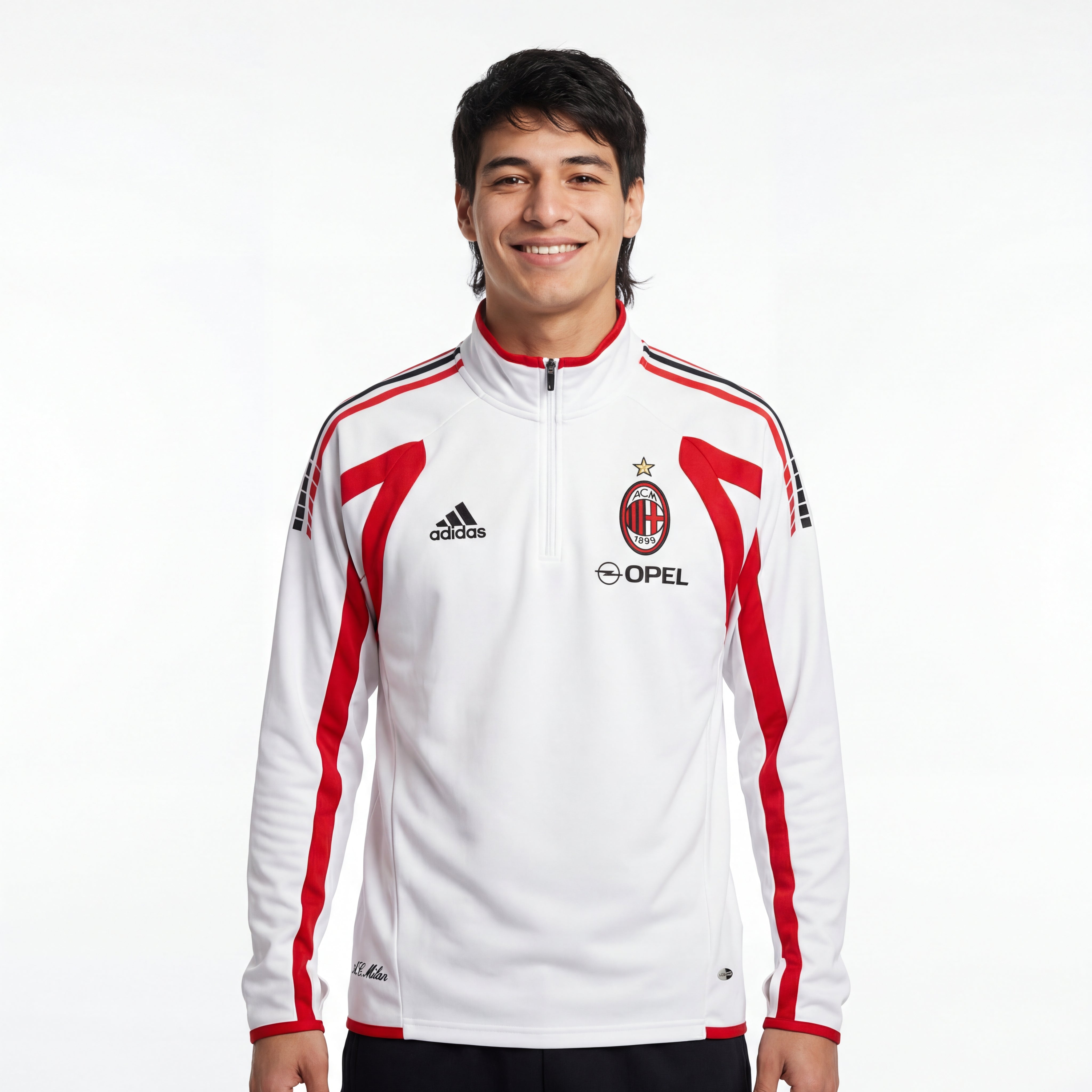 AC Milan Manga Larga Entrenamiento suit 2005-06 Retro