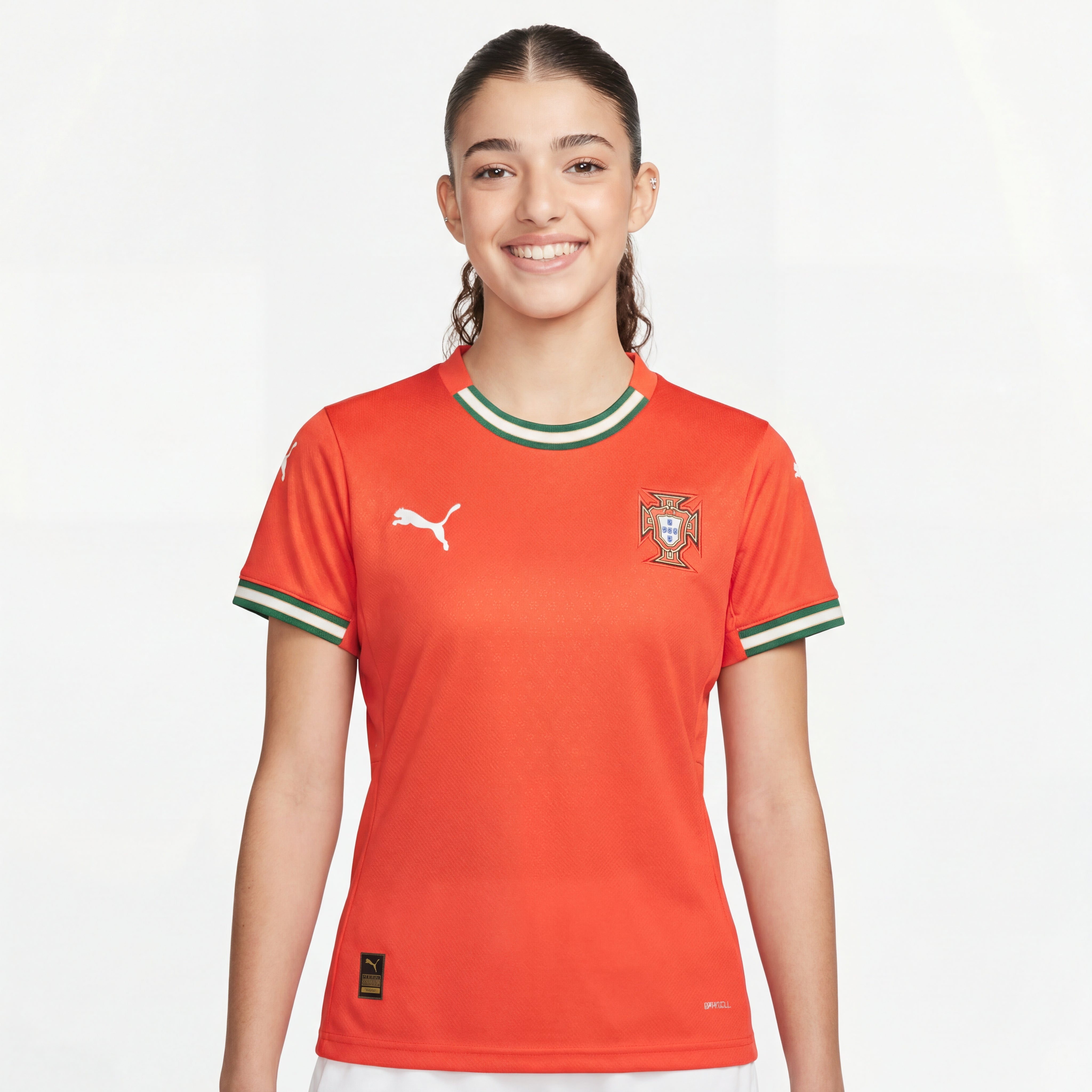 Camiseta Portugal Mujer 25∕26 - Rojo