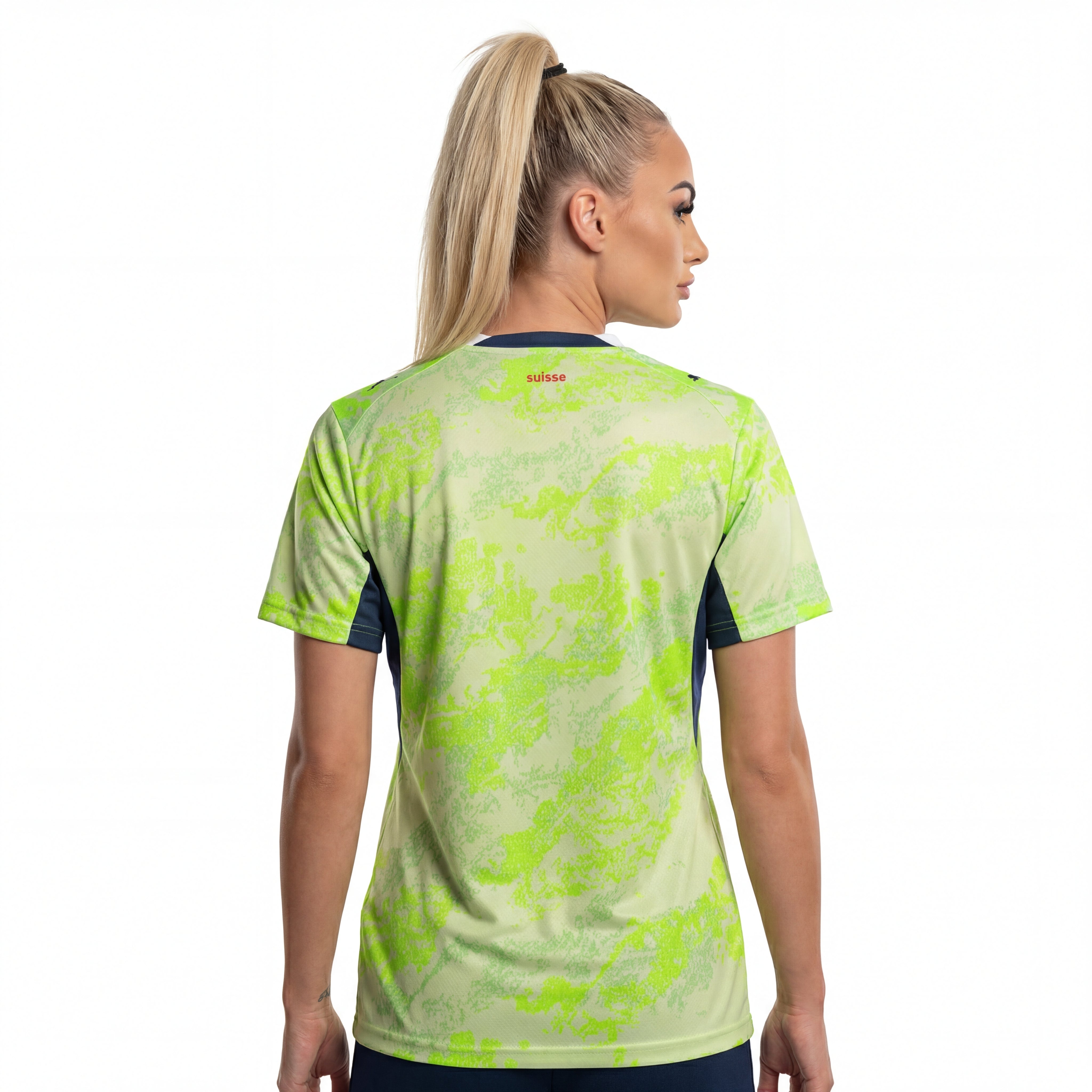 Camiseta Switzerland Mujer Versión Jugador Segunda Equipación Mundial 2026