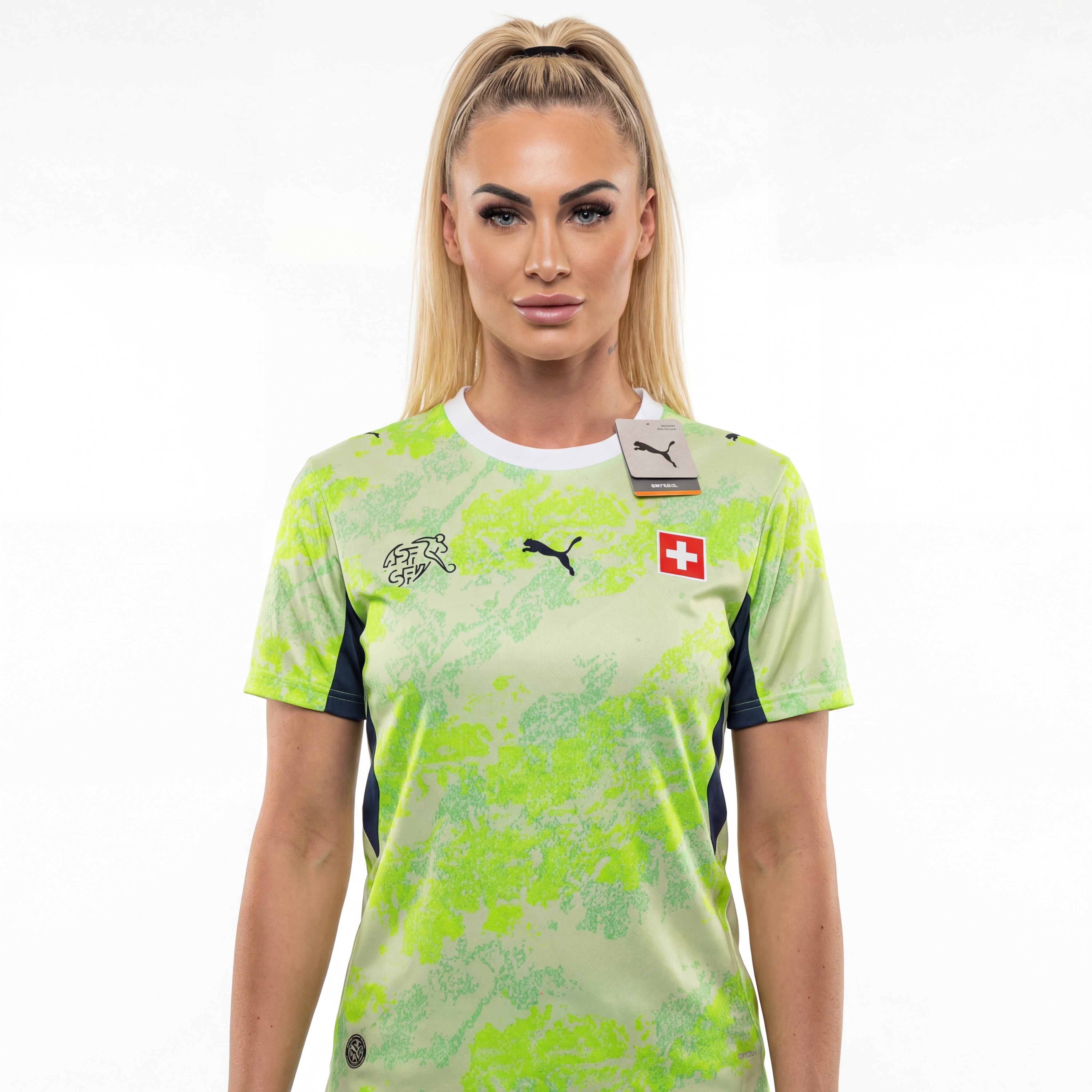 Camiseta Switzerland Mujer Versión Jugador Segunda Equipación Mundial 2026