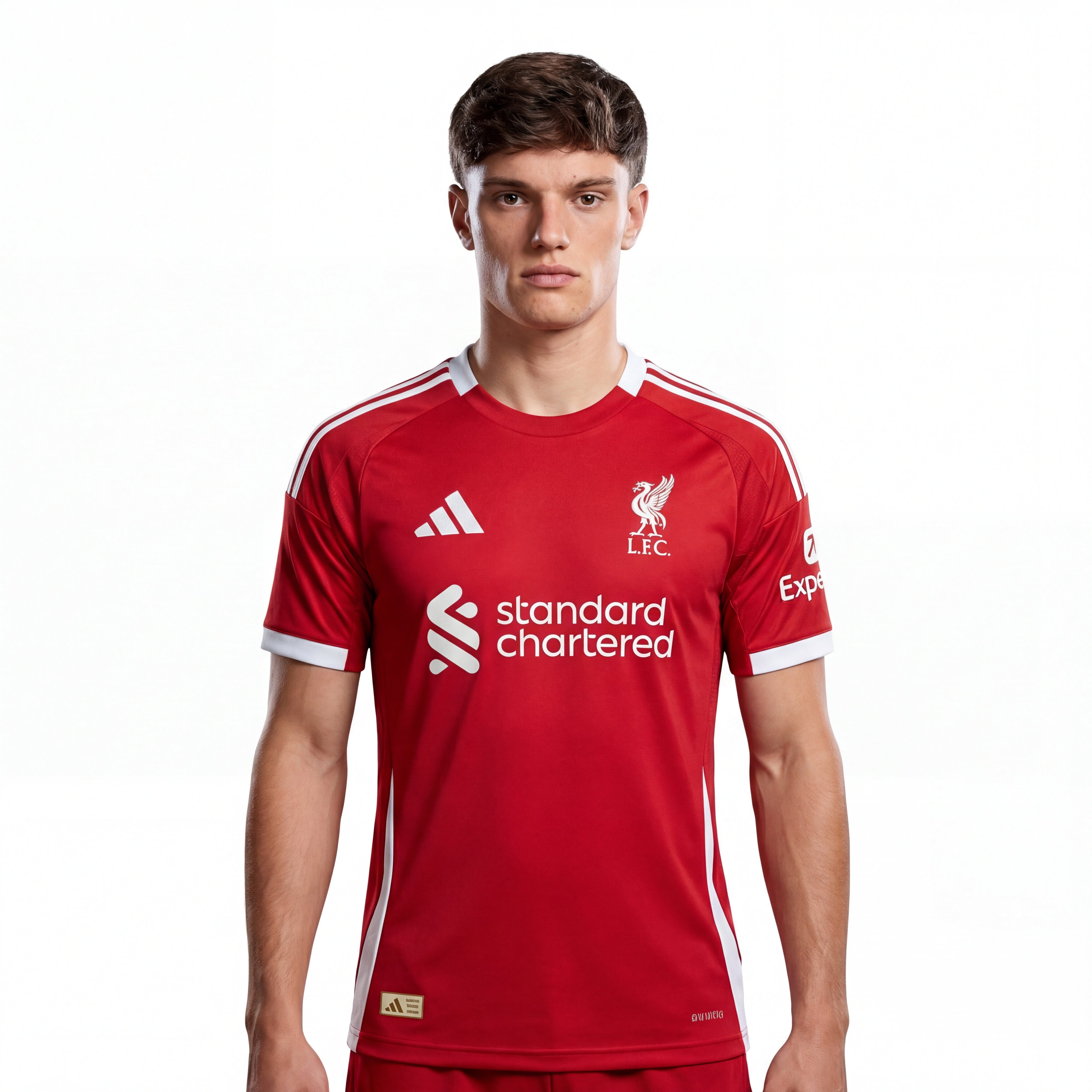 Camiseta Liverpool 25/26 Versión Jugador Primera Equipación