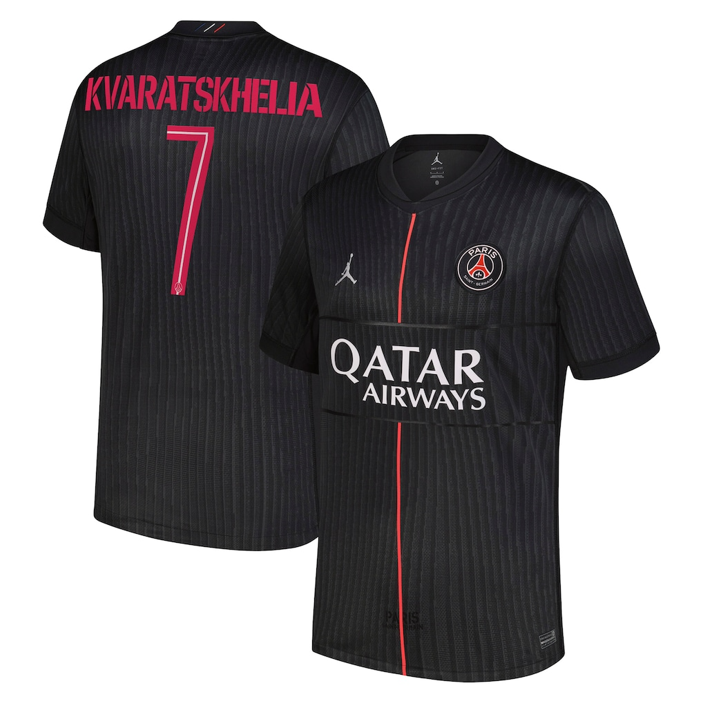 Camiseta PSG 25/26 Cuarta Equipación #7 Kvaratskhelia
