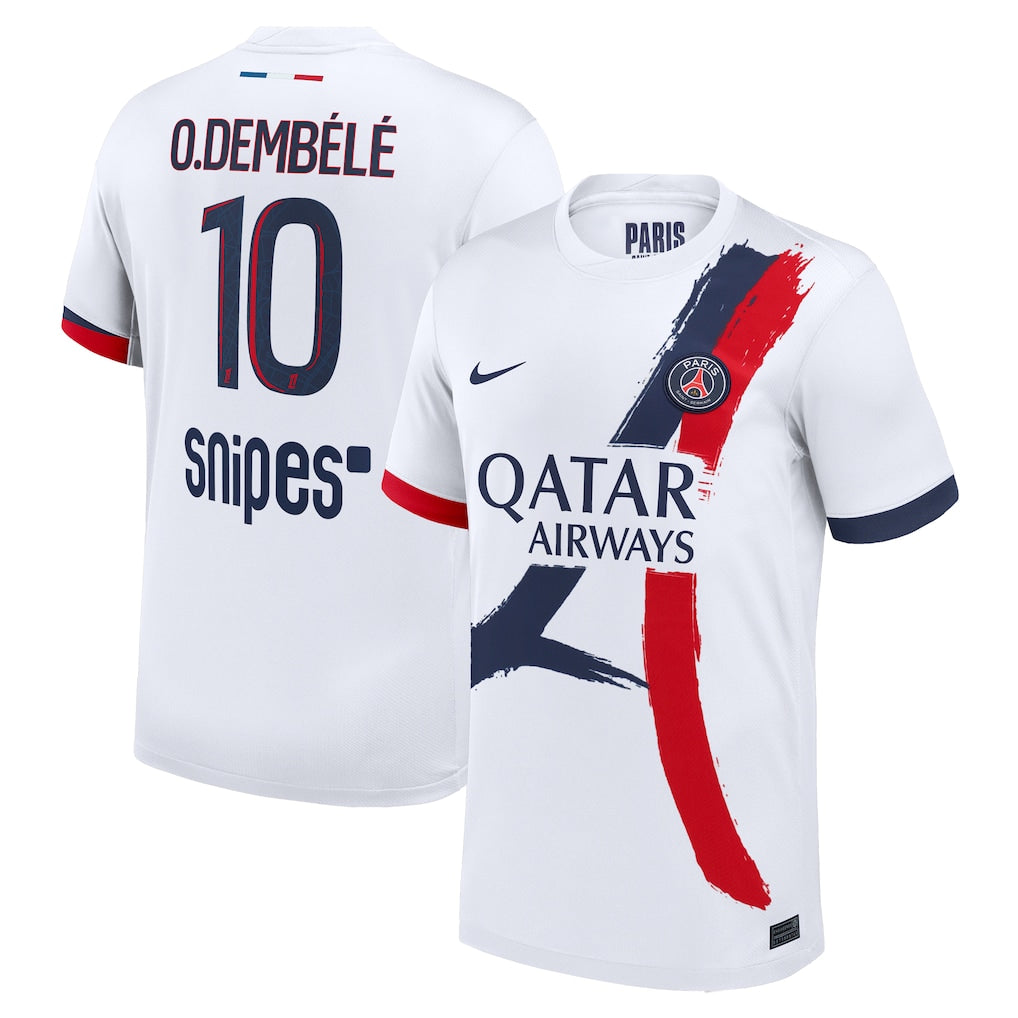 Camiseta PSG 25/26 Segunda Equipación #10 O.DEMBÉLÉ