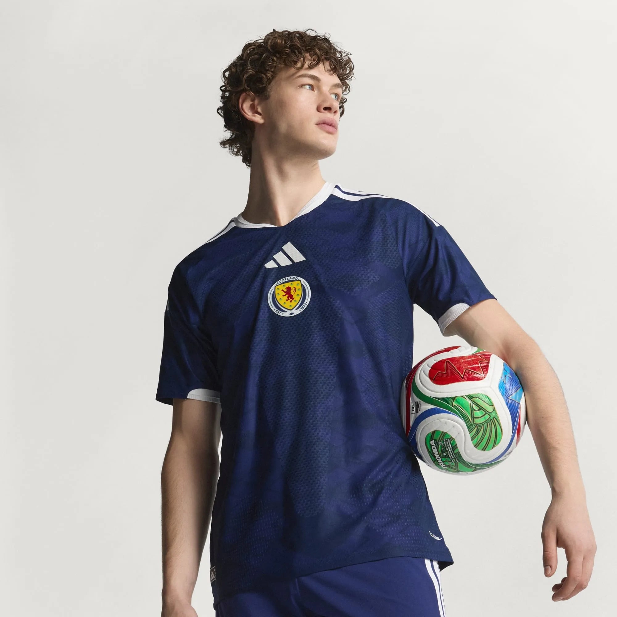 Camiseta Escocia 2026 Versión Jugador Primera Equipación Mundial
