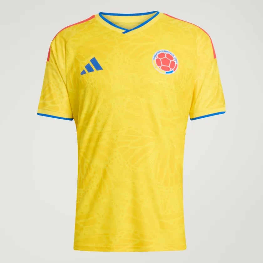 Camiseta Colombia 2026 Versión Jugador Primera Equipación Mundial