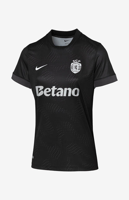 Camiseta Feminina Sporting 25/26 Segunda Equipación