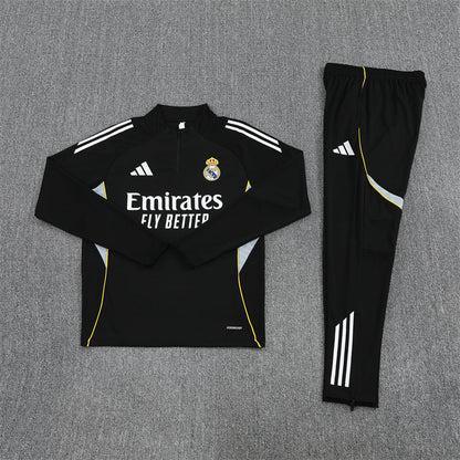 Entrenamiento Suit Real Madrid 25/26 Black - Invierno