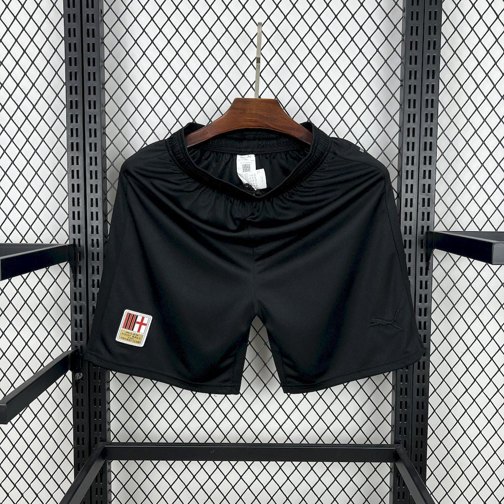 Pantalón Corto AC Milan 24/25 125th Black Portero