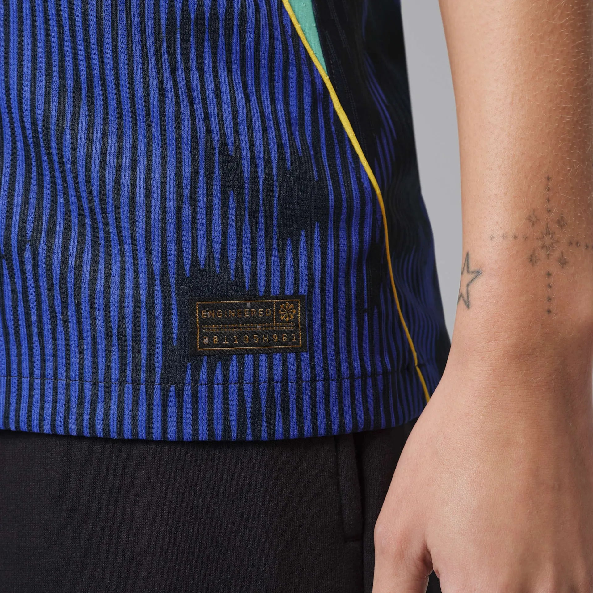 Camiseta Brasil Mujer Versión Jugador Segunda Equipación 2026