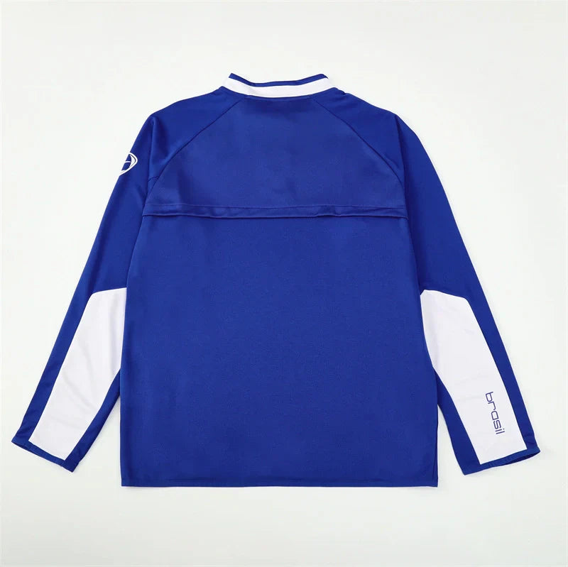 Brasil Manga Larga Entrenamiento suit 2002 Retro