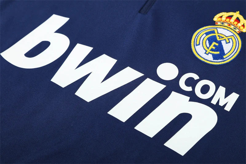 Real Madrid Manga Larga Entrenamiento suit 2009-10  Retro