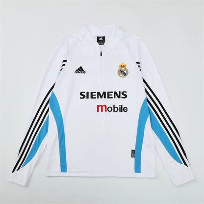 Real Madrid Manga Larga Entrenamiento suit 2003-04 Retro