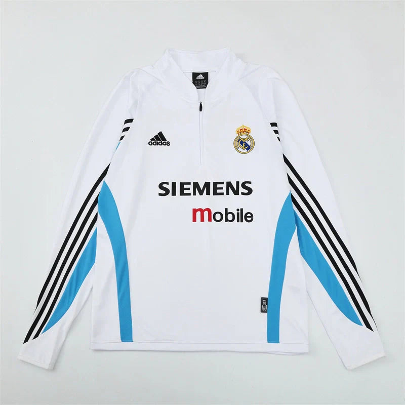 Real Madrid Manga Larga Entrenamiento suit 2003-04 Retro