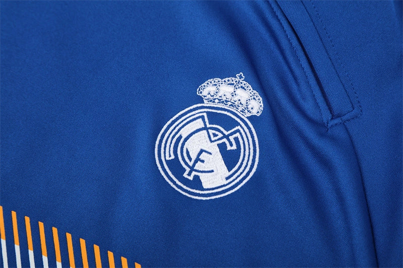Real Madrid Manga Larga Entrenamiento suit 2013-14 Retro