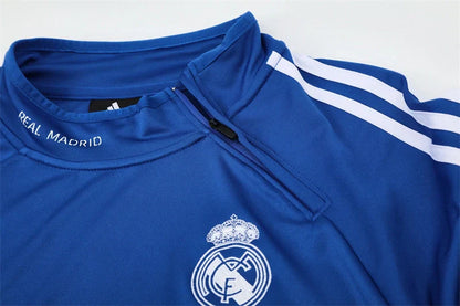 Real Madrid Manga Larga Entrenamiento suit 2013-14 Retro