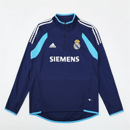 Real Madrid Manga Larga Entrenamiento suit 2005-06 Retro